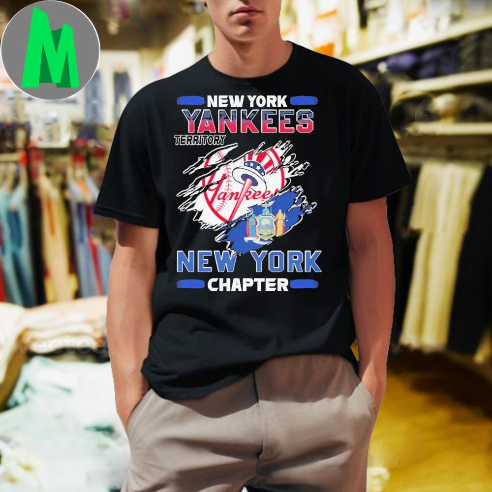 New York Yankees Territory Chapter Baseball Fan - Adult & Kids T-Shirts, Sweatshirts & Hoodies apparel design preview 1