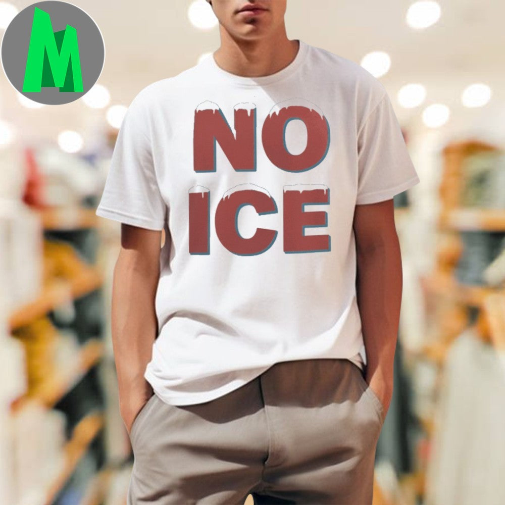 No Ice Red Letter Snow Melt Graphic - Adult & Kids T-Shirts, Sweatshirts & Hoodies apparel design preview 1