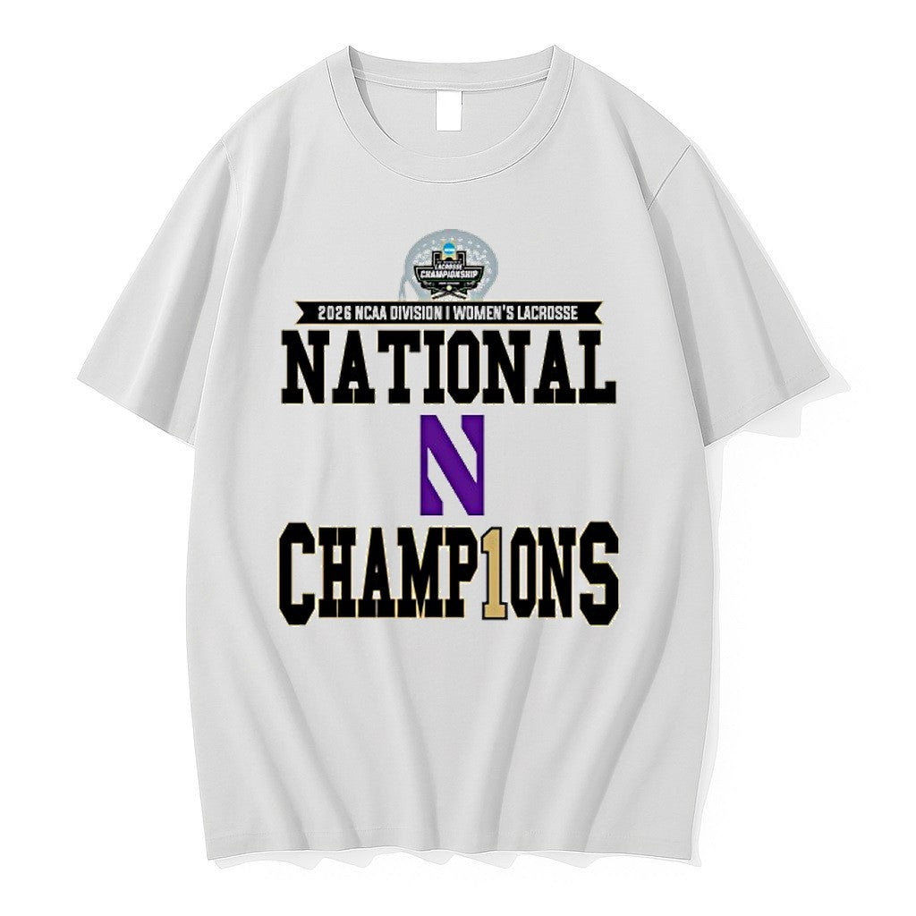 Official Northwestern Wildcats 2026 Ncaa Division I - Adult & Kids T-Shirts, Sweatshirts & Hoodies apparel design preview 1