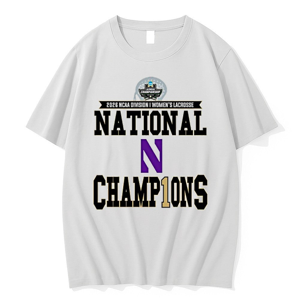 Official Northwestern Wildcats 2026 Ncaa Division I - Adult & Kids T-Shirts, Sweatshirts & Hoodies apparel design preview 1