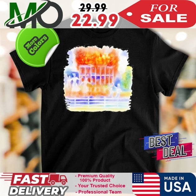Nottoway Plantation Caught Fire And Burned To The - Adult & Kids T-Shirts, Sweatshirts & Hoodies apparel design preview 1