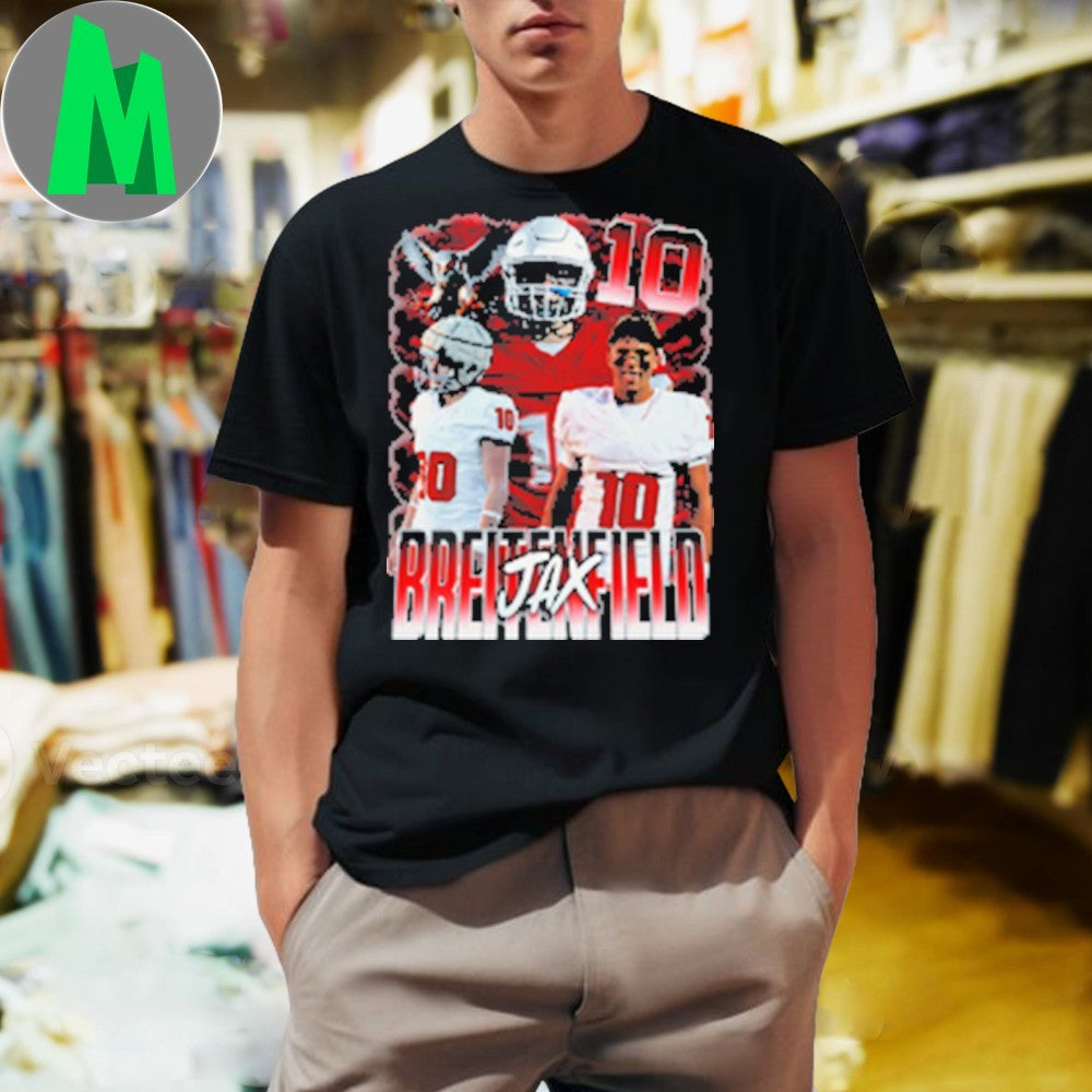 Number 10 Jax Breitenfield - Adult & Kids T-Shirts, Sweatshirts & Hoodies apparel design preview 1