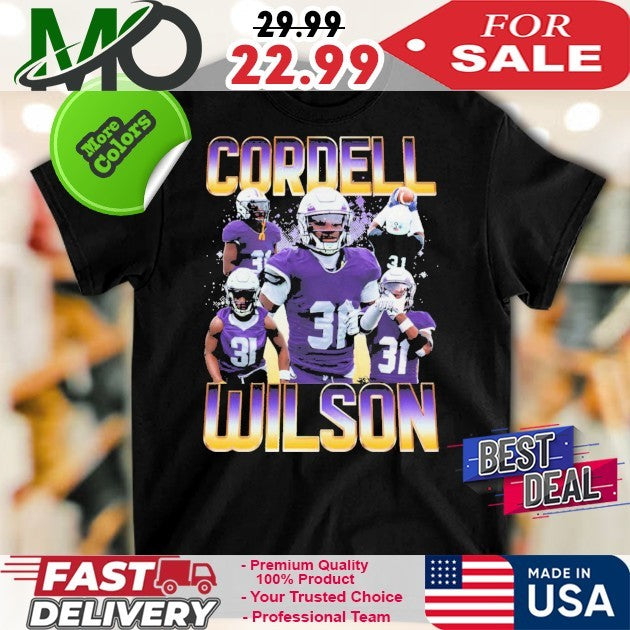 Number 11 Cordell Wilson - Adult & Kids T-Shirts, Sweatshirts & Hoodies apparel design preview 1