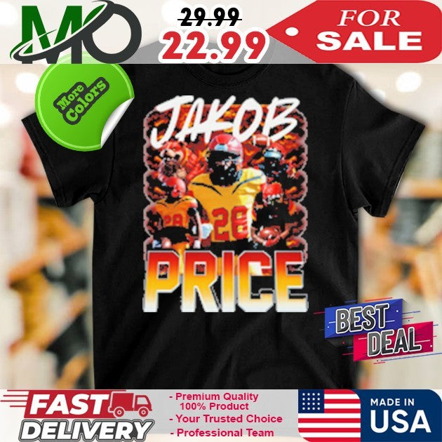 Number 28 Jakob Price - Adult & Kids T-Shirts, Sweatshirts & Hoodies apparel design preview 1
