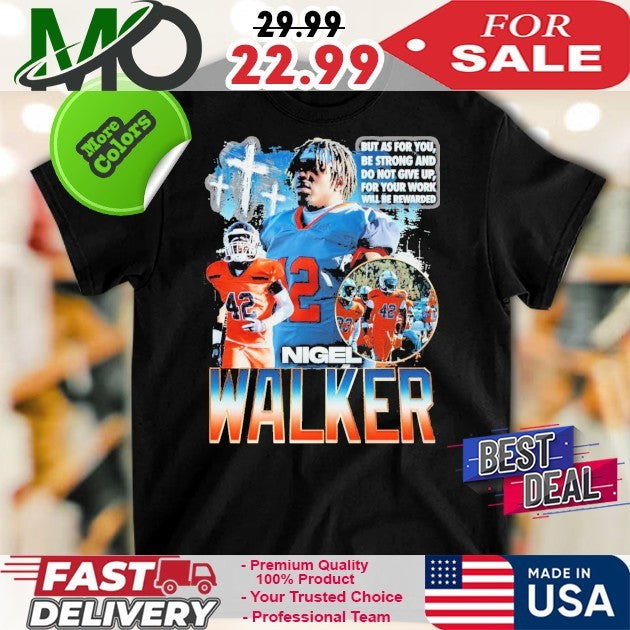 Number 42 Nigel Walker - Adult & Kids T-Shirts, Sweatshirts & Hoodies apparel design preview 1
