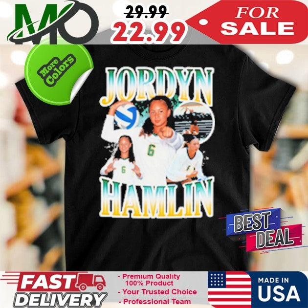 Number 6 Jordyn Hamlin - Adult & Kids T-Shirts, Sweatshirts & Hoodies apparel design preview 1