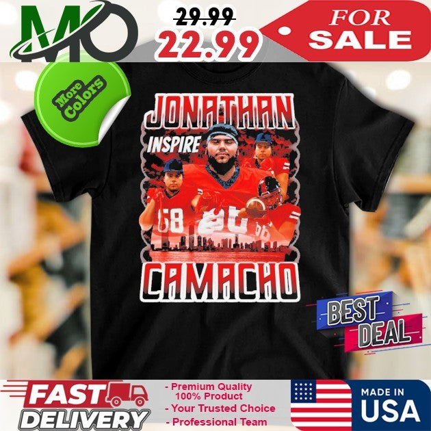Number 68 Jonathan Inspire Camacho - Adult & Kids T-Shirts, Sweatshirts & Hoodies apparel design preview 1