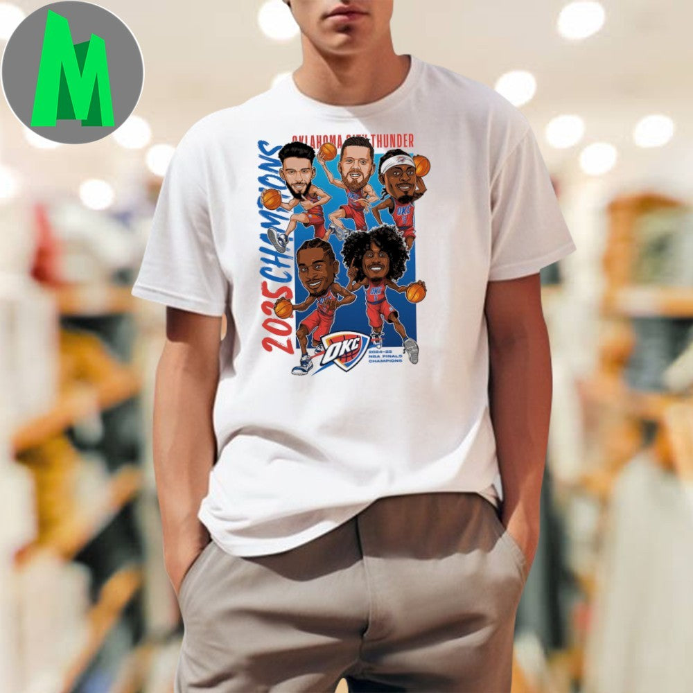 Oklahoma City Thunder Fanatics 2025 NBA Finals - Adult & Kids T-Shirts, Sweatshirts & Hoodies apparel design preview 1
