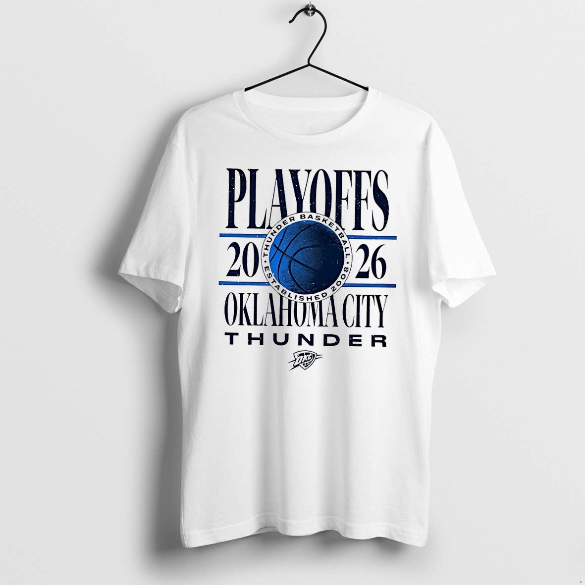 Official Oklahoma City Thunder Playoff Nba 2026 - Adult & Kids T-Shirts, Sweatshirts & Hoodies apparel design preview 1