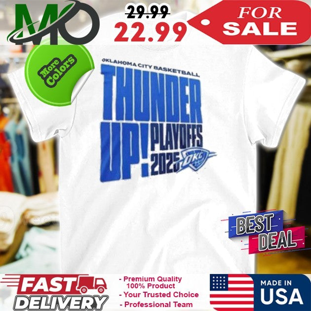 Oklahoma City Thunder Playoffs 2025 - Adult & Kids T-Shirts, Sweatshirts & Hoodies apparel design preview 1
