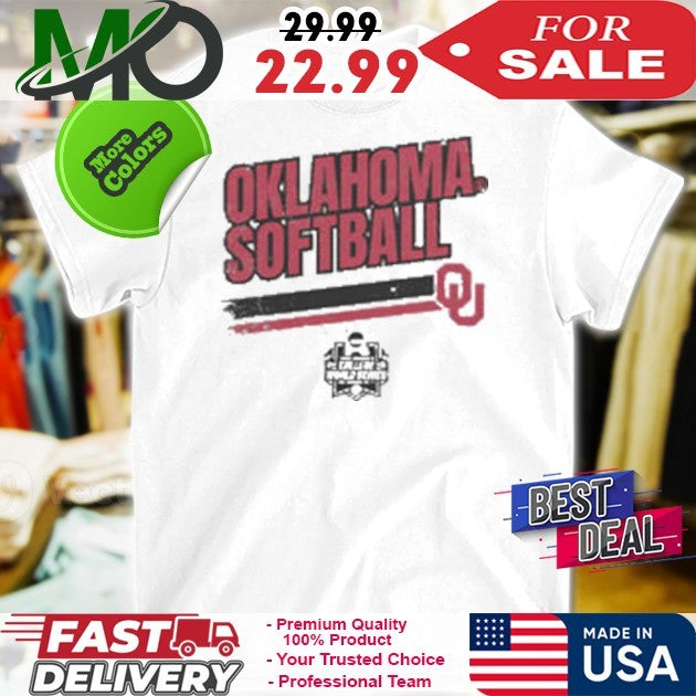 Oklahoma Sooners Softball Women's College World - Adult & Kids T-Shirts, Sweatshirts & Hoodies apparel design preview 1