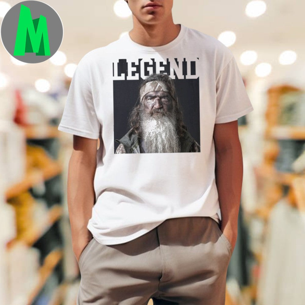 Old Row Outdoors The Phil Robertson Legend Duck - Adult & Kids T-Shirts, Sweatshirts & Hoodies apparel design preview 1