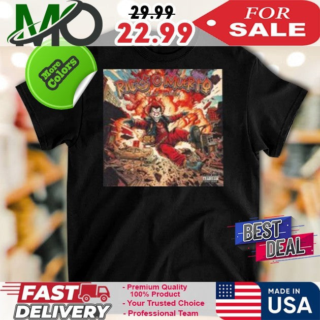 Oscar Maydon Rico O Muerto New Album Artwork - Adult & Kids T-Shirts, Sweatshirts & Hoodies apparel design preview 1