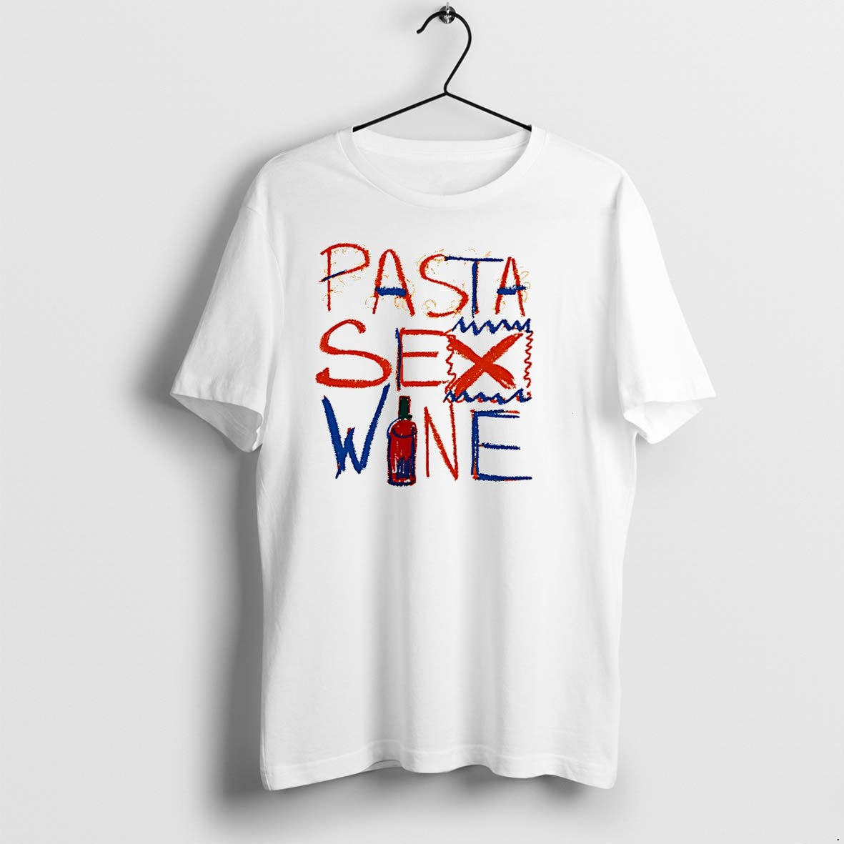 Official Pasta Sex Wine Jpg - Adult & Kids T-Shirts, Sweatshirts & Hoodies apparel design preview 1