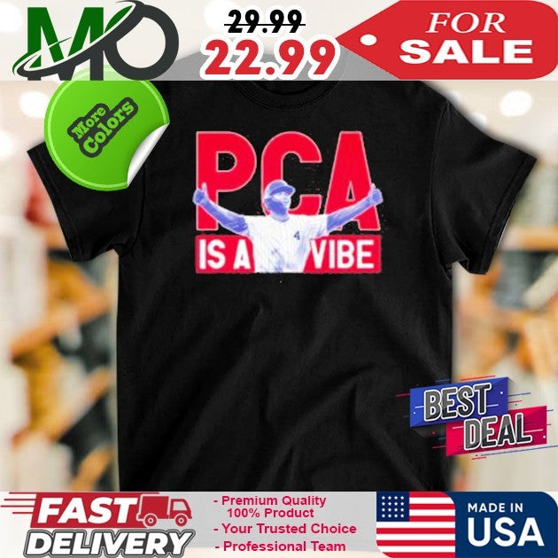 Pete Crow-Armstrong PCA Is A Vibe Baseball Fan - Adult & Kids T-Shirts, Sweatshirts & Hoodies apparel design preview 1