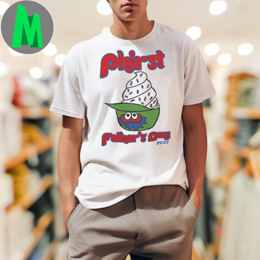 Phillies Phirst Fathers Day 2025 Ice Cream Helmet - Adult & Kids T-Shirts, Sweatshirts & Hoodies apparel design preview 1