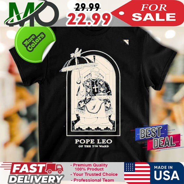 Pope Leo Of The 7th Ward New Orleans - Adult & Kids T-Shirts, Sweatshirts & Hoodies apparel design preview 1