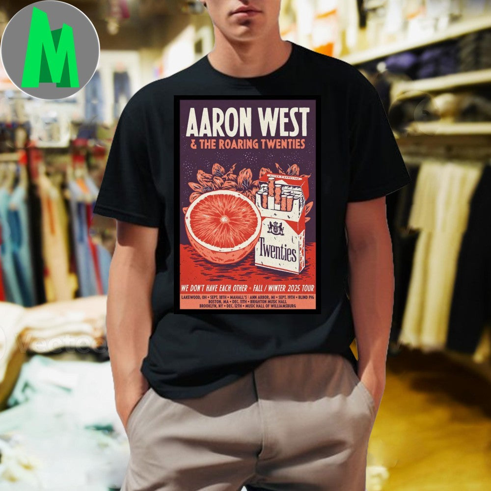 Poster 2025 Aaron West The Roaring Twenties Fall - Adult & Kids T-Shirts, Sweatshirts & Hoodies apparel design preview 1