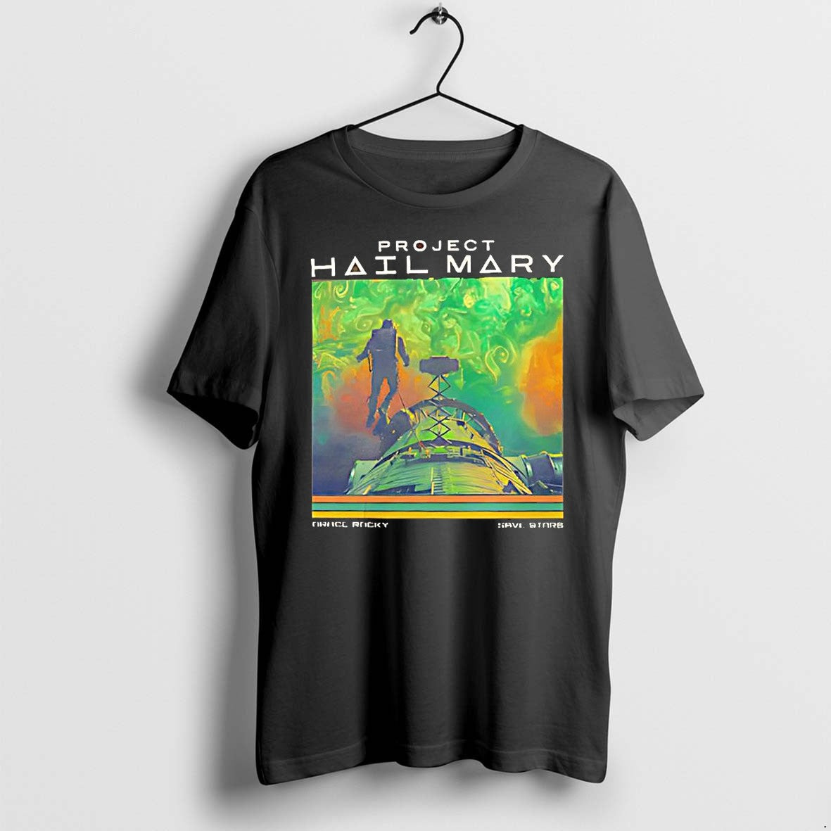 Official Project Hail Mary Grace Rocky Save Stars Sci - Adult & Kids T-Shirts, Sweatshirts & Hoodies apparel design preview 1