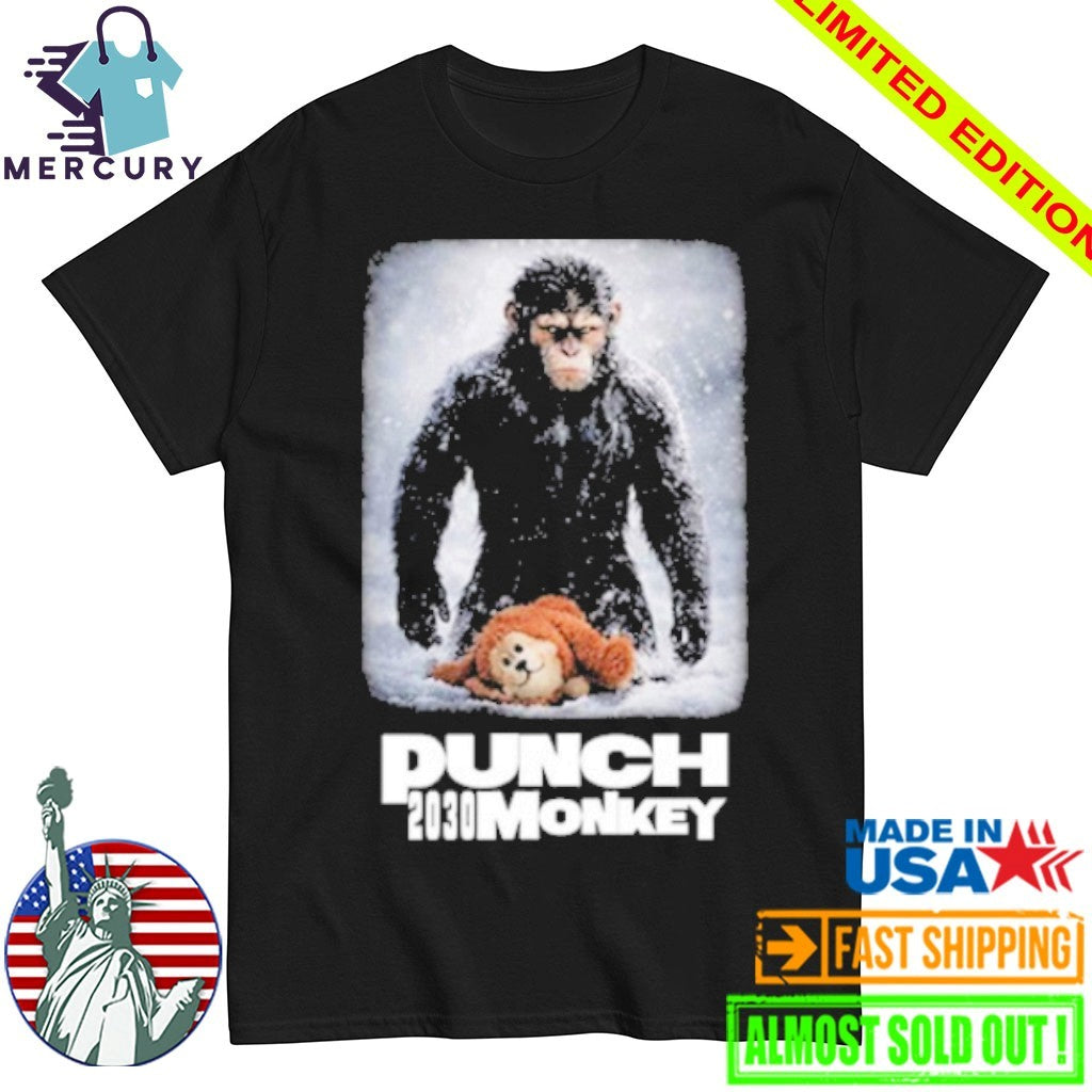 Punch Monkey 2030 - Adult & Kids T-Shirts, Sweatshirts & Hoodies apparel design preview 1