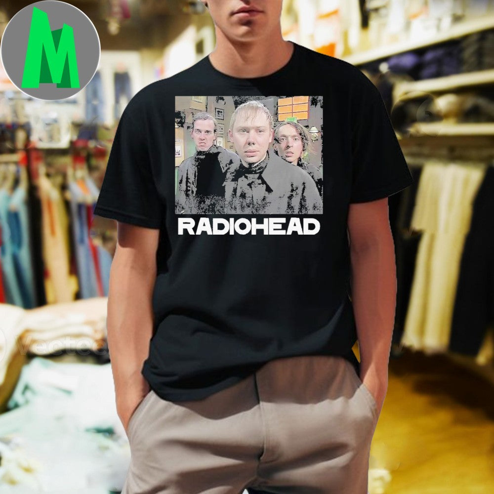 Radiohead Band McPoyle-Head - Adult & Kids T-Shirts, Sweatshirts & Hoodies apparel design preview 1