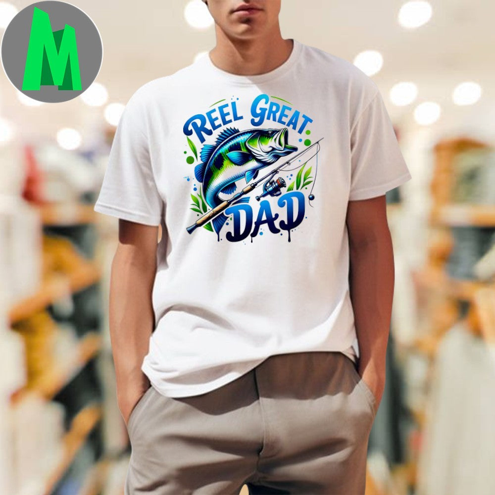 Reel Great Dad Cool Daddy Sublimation - Adult & Kids T-Shirts, Sweatshirts & Hoodies apparel design preview 1