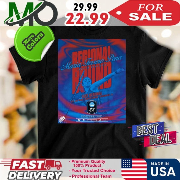 Regional Bound Maria Ferrero Pena Javelin Qualifier - Adult & Kids T-Shirts, Sweatshirts & Hoodies apparel design preview 1