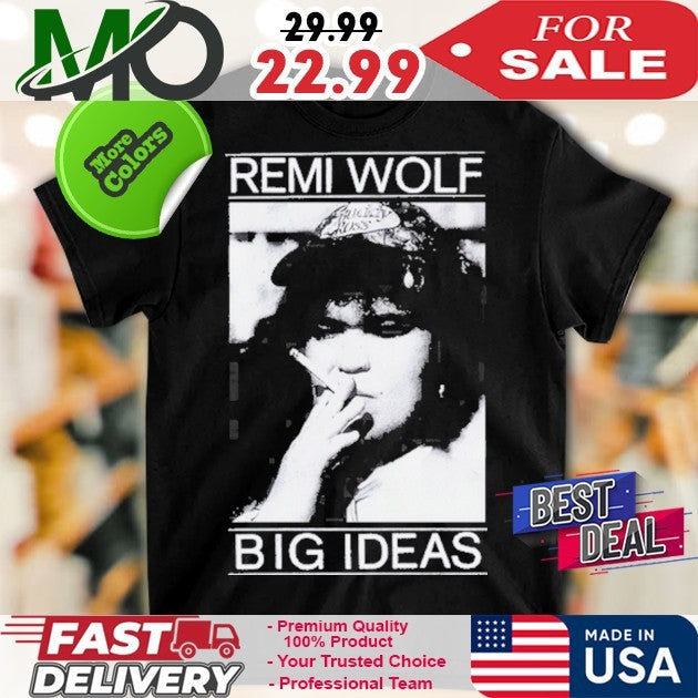 Remi Wolf Big Ideas Tour 2025 Limited - Adult & Kids T-Shirts, Sweatshirts & Hoodies apparel design preview 1