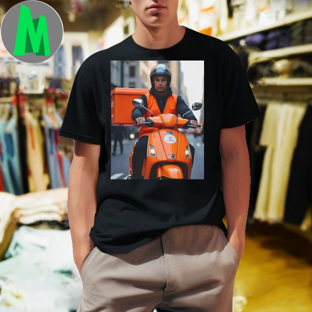 Ronaldo Justt Ate Delivery Rider - Adult & Kids T-Shirts, Sweatshirts & Hoodies apparel design preview 1