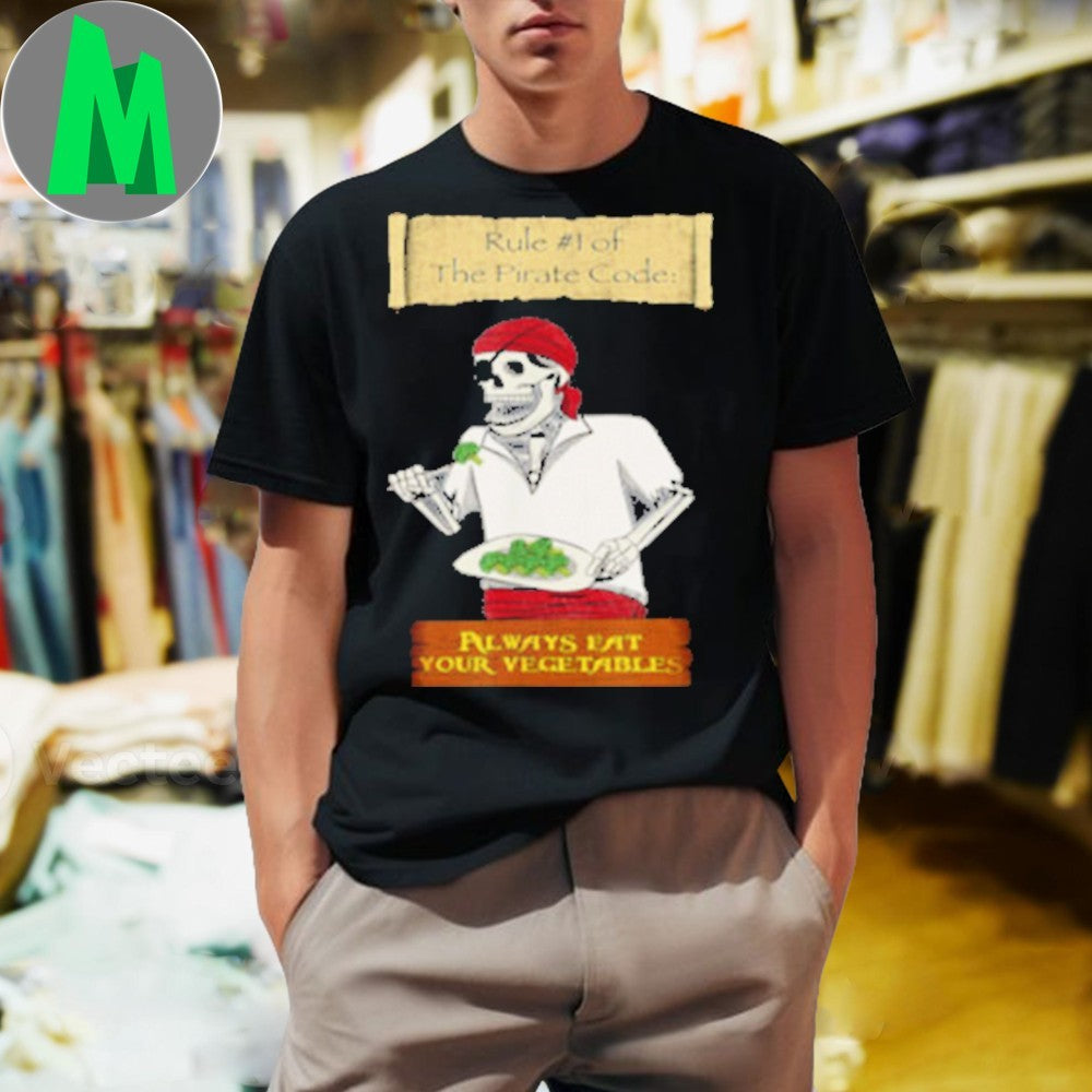 Rules Of The Pirate Code - Adult & Kids T-Shirts, Sweatshirts & Hoodies apparel design preview 1