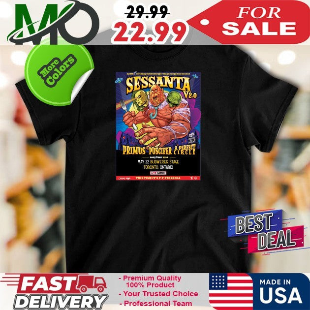 Sessanta V2.0 Primus Puscifer A Perfect Circle 2025 - Adult & Kids T-Shirts, Sweatshirts & Hoodies apparel design preview 1