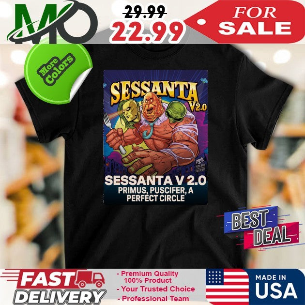 Sessanta V2.0 Primus Puscifer A Perfect Circle - Adult & Kids T-Shirts, Sweatshirts & Hoodies apparel design preview 1