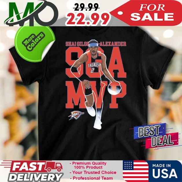 ShaI gilgeousalexander 2025 NBA mvp - Adult & Kids T-Shirts, Sweatshirts & Hoodies apparel design preview 1