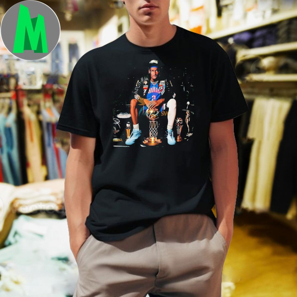 Shai Gilgeous Alexander 2025 Thunder Legacy - Adult & Kids T-Shirts, Sweatshirts & Hoodies apparel design preview 1