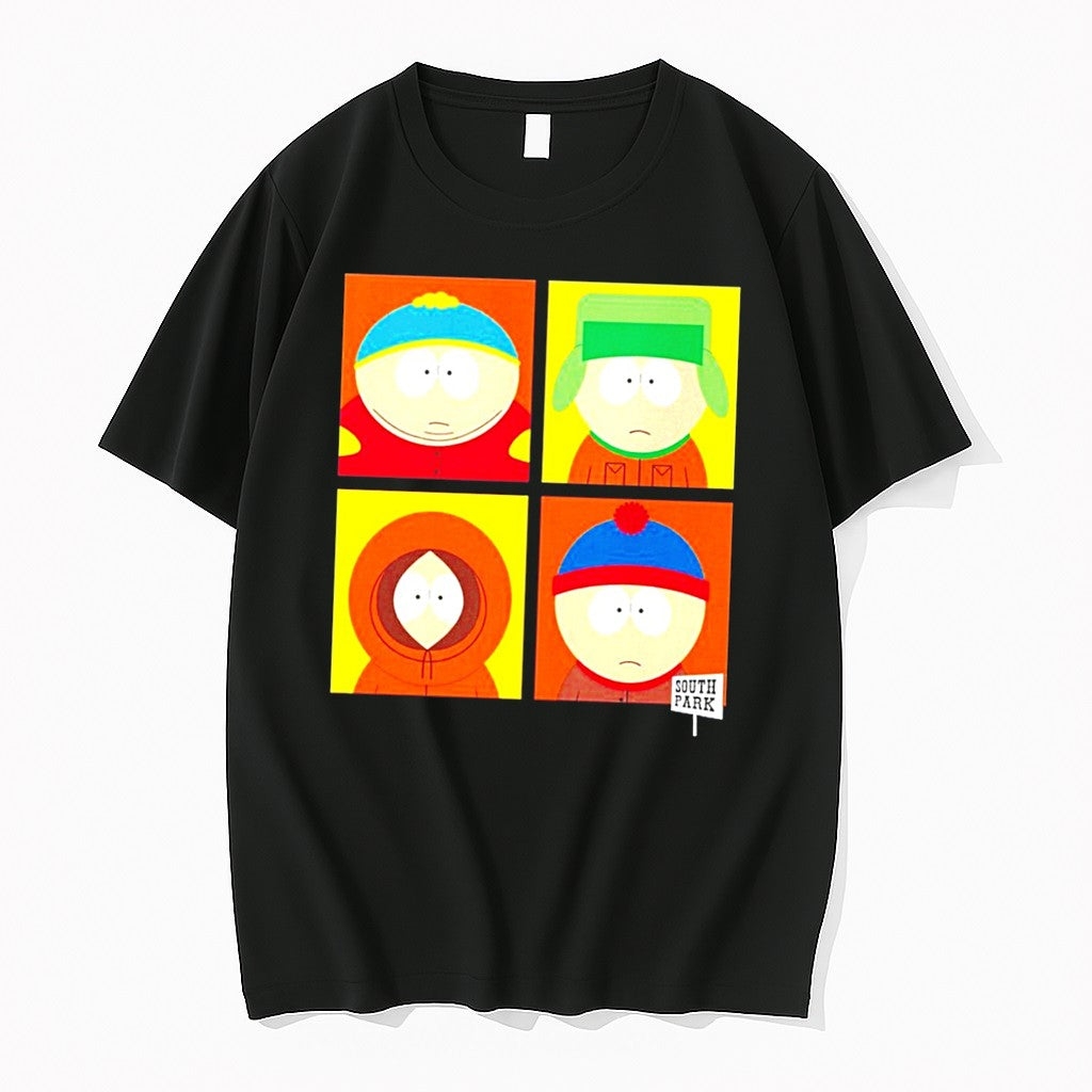 Official Shaq South Park Characters Cartman Stan Kyle - Adult & Kids T-Shirts, Sweatshirts & Hoodies apparel design preview 1