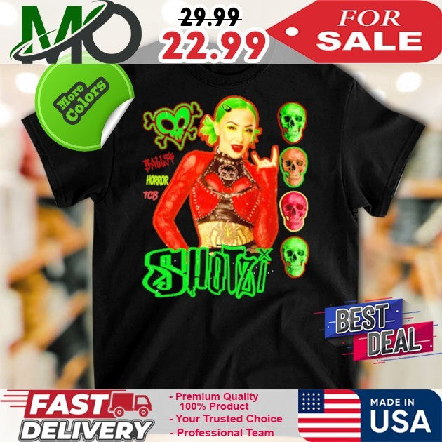 Shotzi Rumble Skull - Adult & Kids T-Shirts, Sweatshirts & Hoodies apparel design preview 1