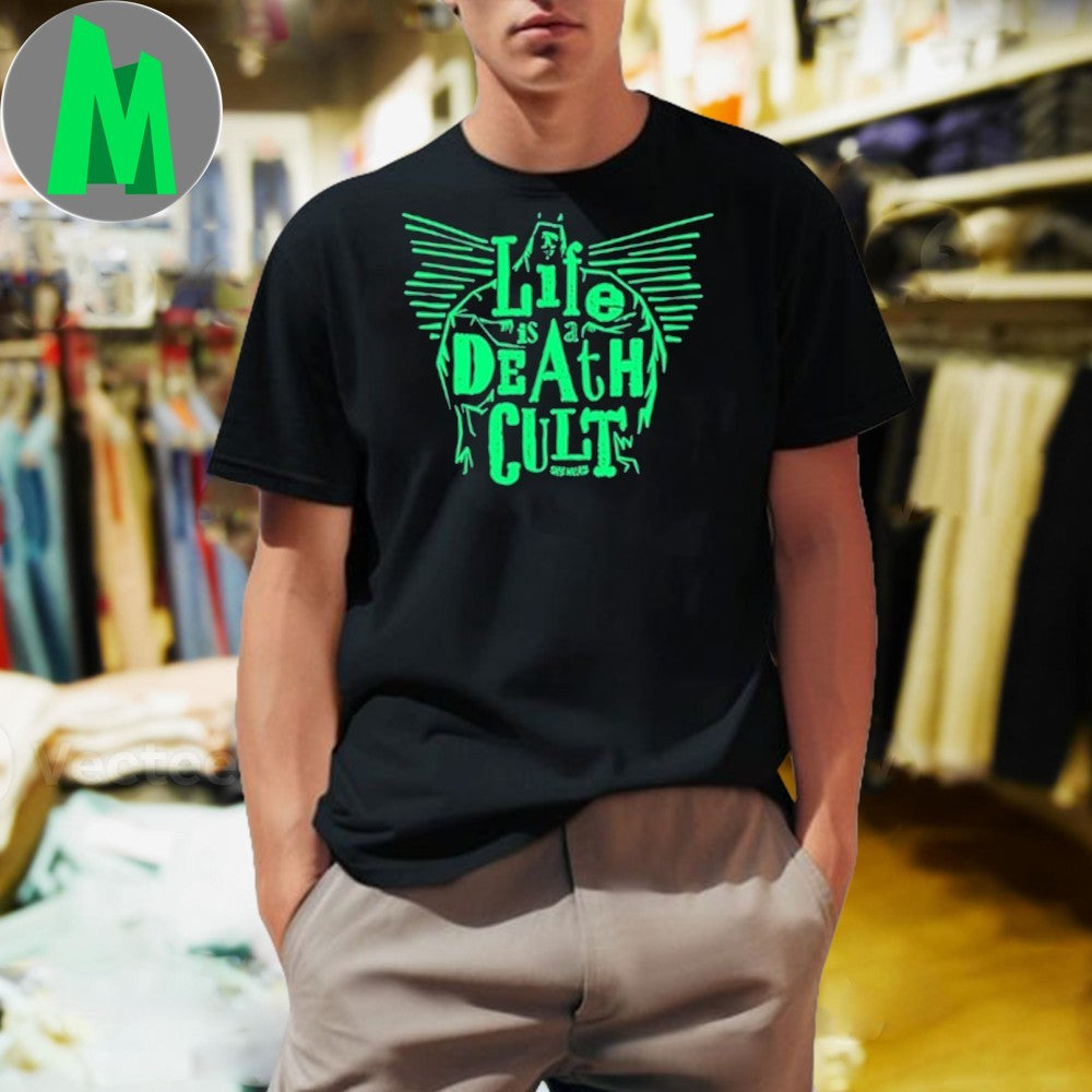 Skye Wallace Merch Life is a Death Cult Gothic - Adult & Kids T-Shirts, Sweatshirts & Hoodies apparel design preview 1