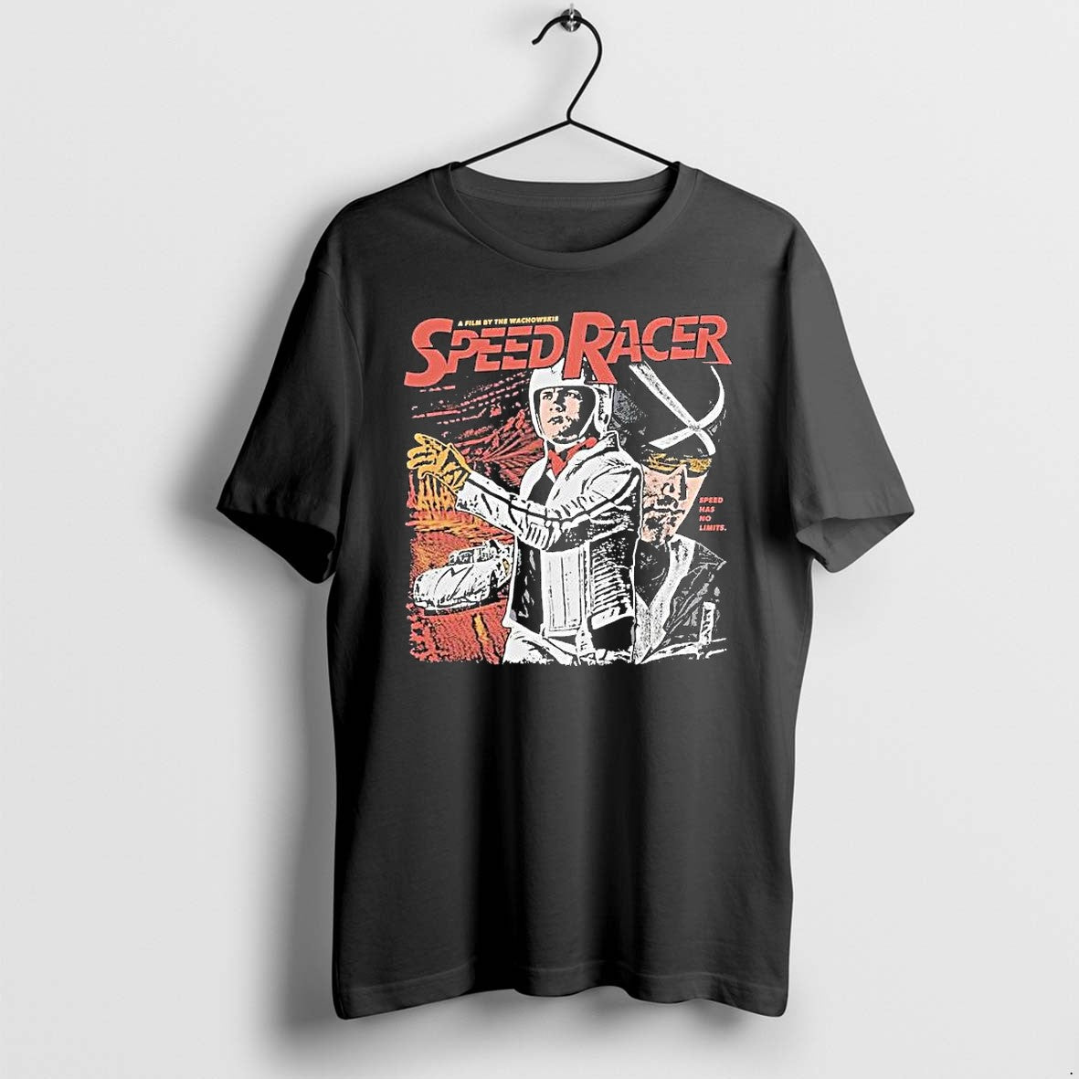 Official Speed Racer Wachowskis Film Vintage Mach 5 X - Adult & Kids T-Shirts, Sweatshirts & Hoodies apparel design preview 1