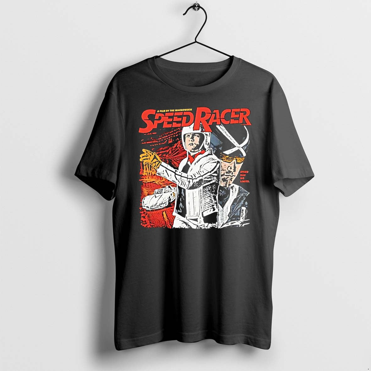 Official Speed Racer Wachowskis Film Vintage Mach 5 X - Adult & Kids T-Shirts, Sweatshirts & Hoodies apparel design preview 1