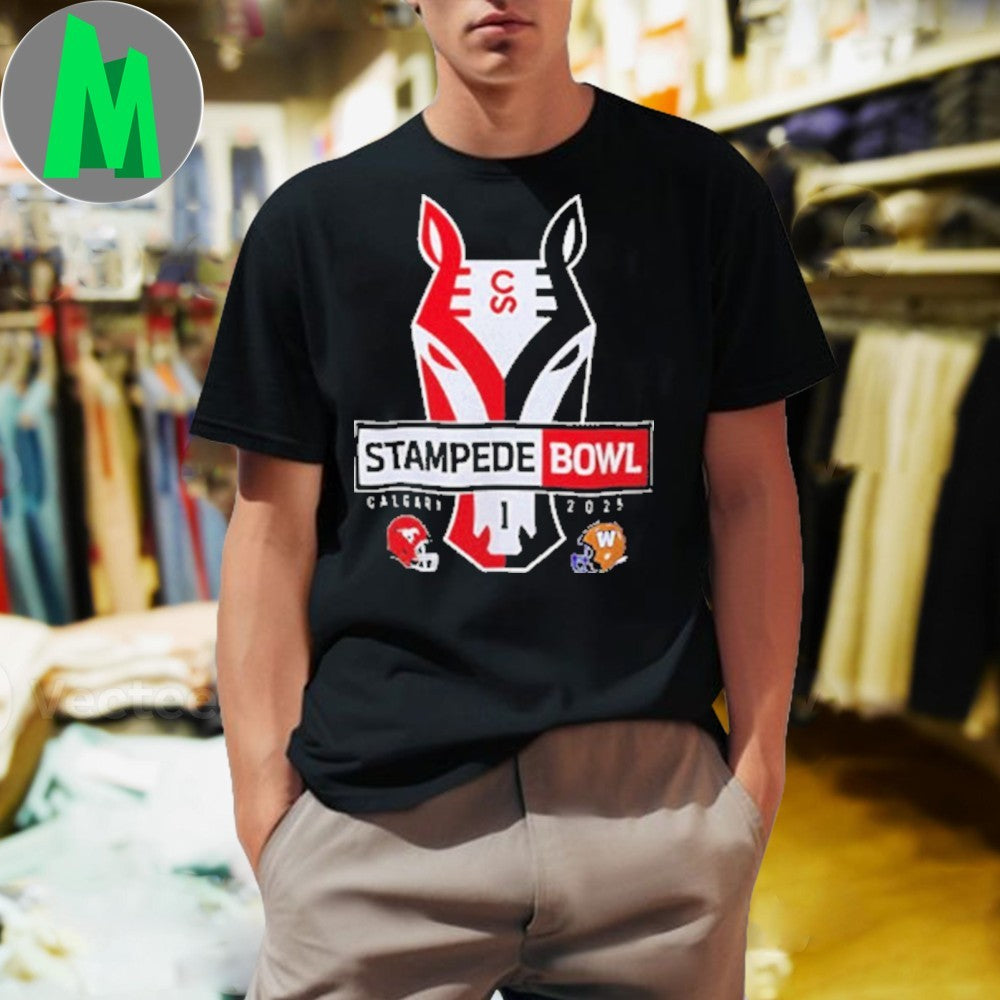 Stampede Bowl Calgary Horse Head Helmet 2025 Football - Adult & Kids T-Shirts, Sweatshirts & Hoodies apparel design preview 1