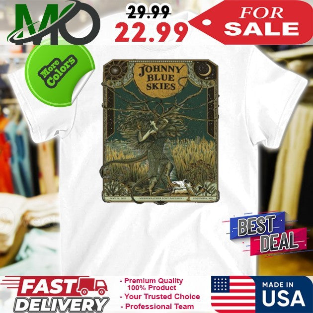 Sturgill Simpson Johnny Blue Skies 2025 Columbia MD - Adult & Kids T-Shirts, Sweatshirts & Hoodies apparel design preview 1