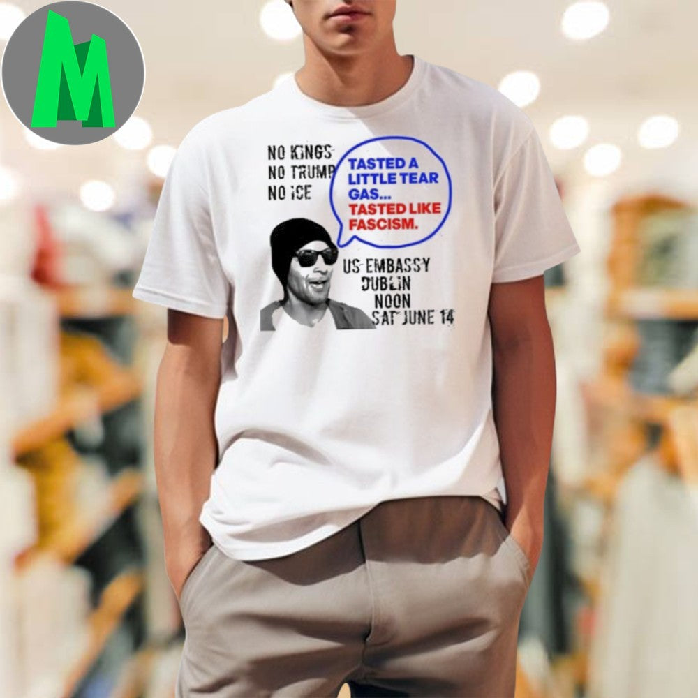 Tasted A Little Tear Gas Like Fascism June 14 - Adult & Kids T-Shirts, Sweatshirts & Hoodies apparel design preview 1
