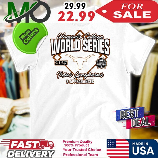 Texas Longhorns Burnt Orange Women's College World - Adult & Kids T-Shirts, Sweatshirts & Hoodies apparel design preview 1