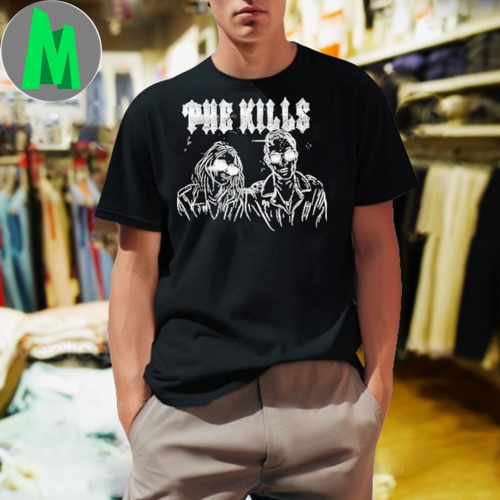 The Kills Merch Store Shop Xerox Sketch - Adult & Kids T-Shirts, Sweatshirts & Hoodies apparel design preview 1