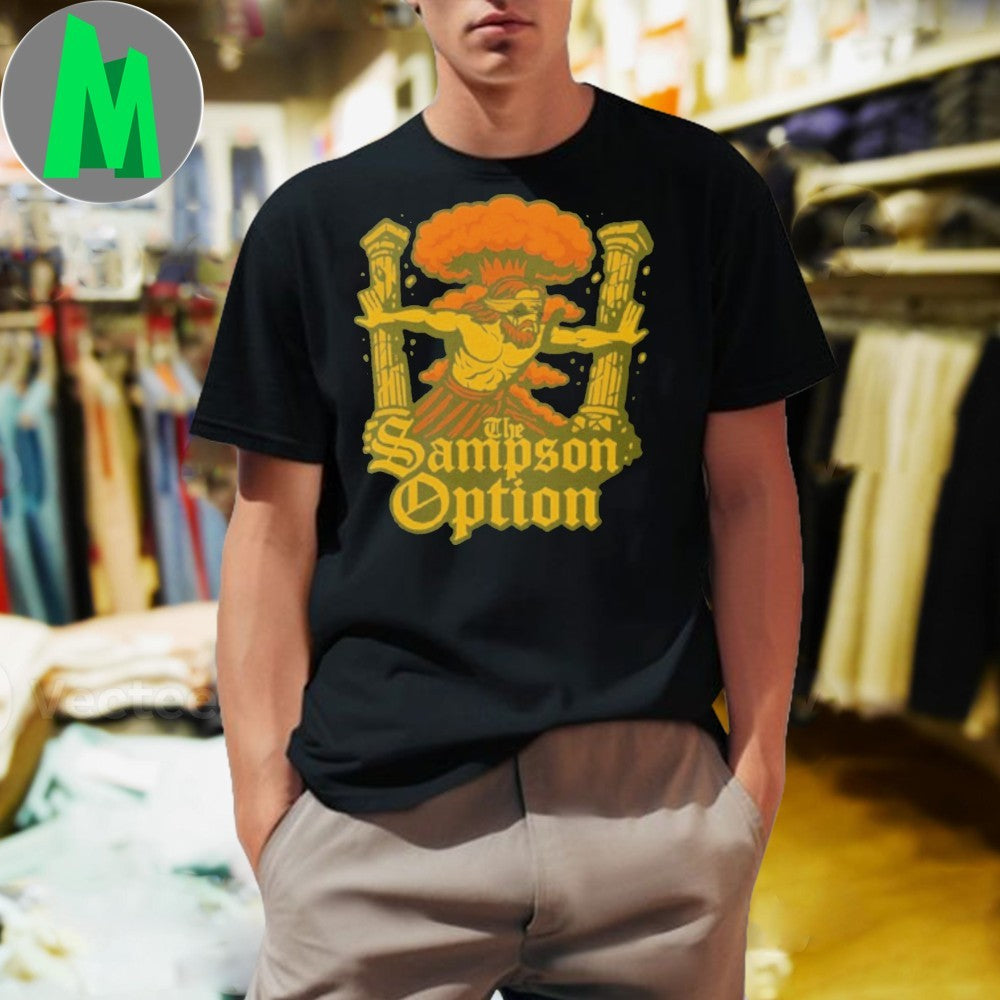 The Samson Option Nuclear Explosion - Adult & Kids T-Shirts, Sweatshirts & Hoodies apparel design preview 1