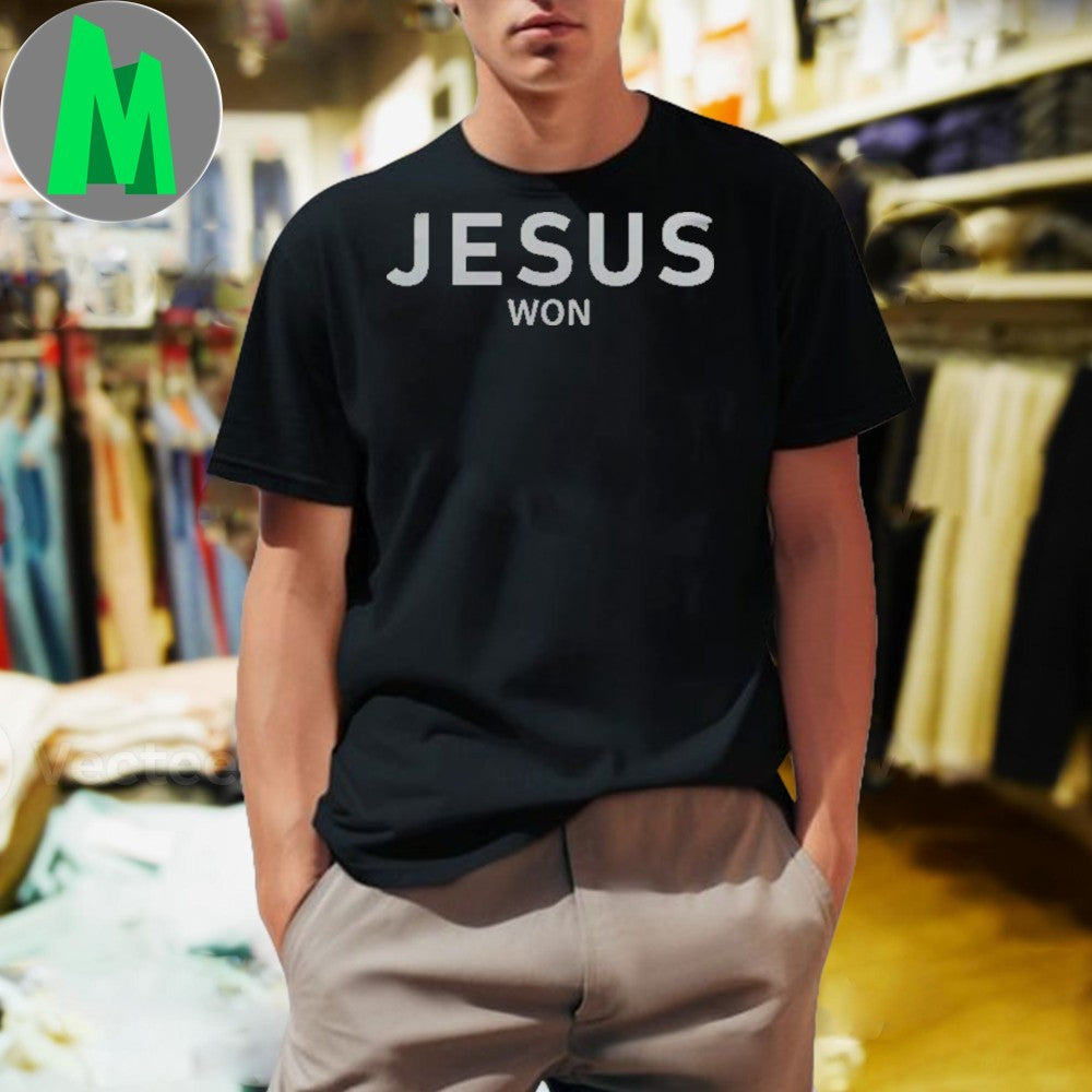 Trash Pandas Jesus Won - Adult & Kids T-Shirts, Sweatshirts & Hoodies apparel design preview 1