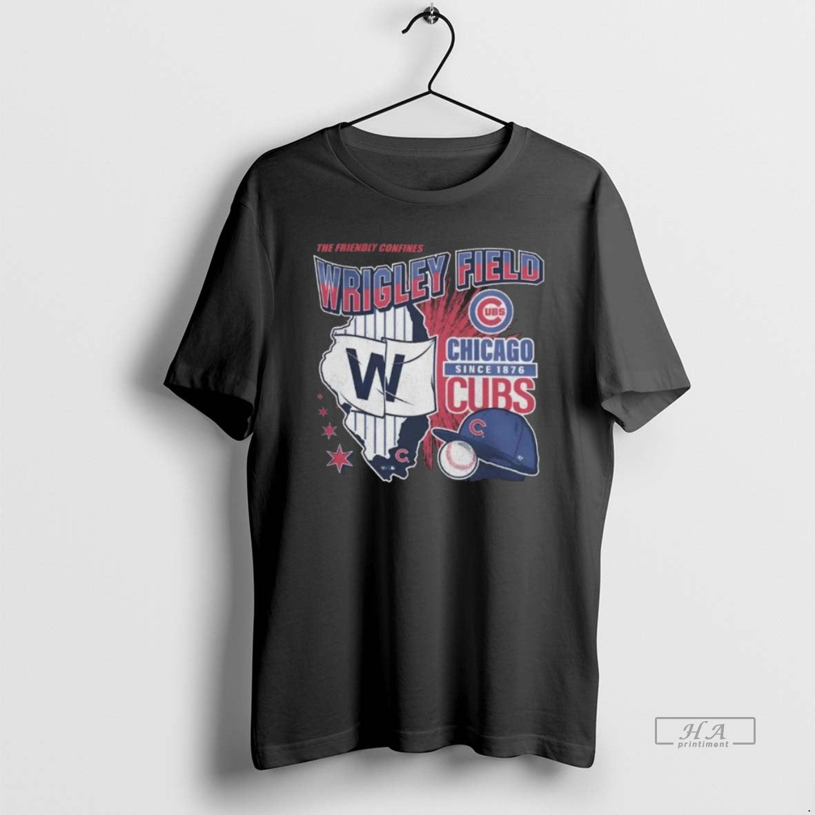 Official Trendy Chicago Cubs The Friendly Confines - Adult & Kids T-Shirts, Sweatshirts & Hoodies apparel design preview 1