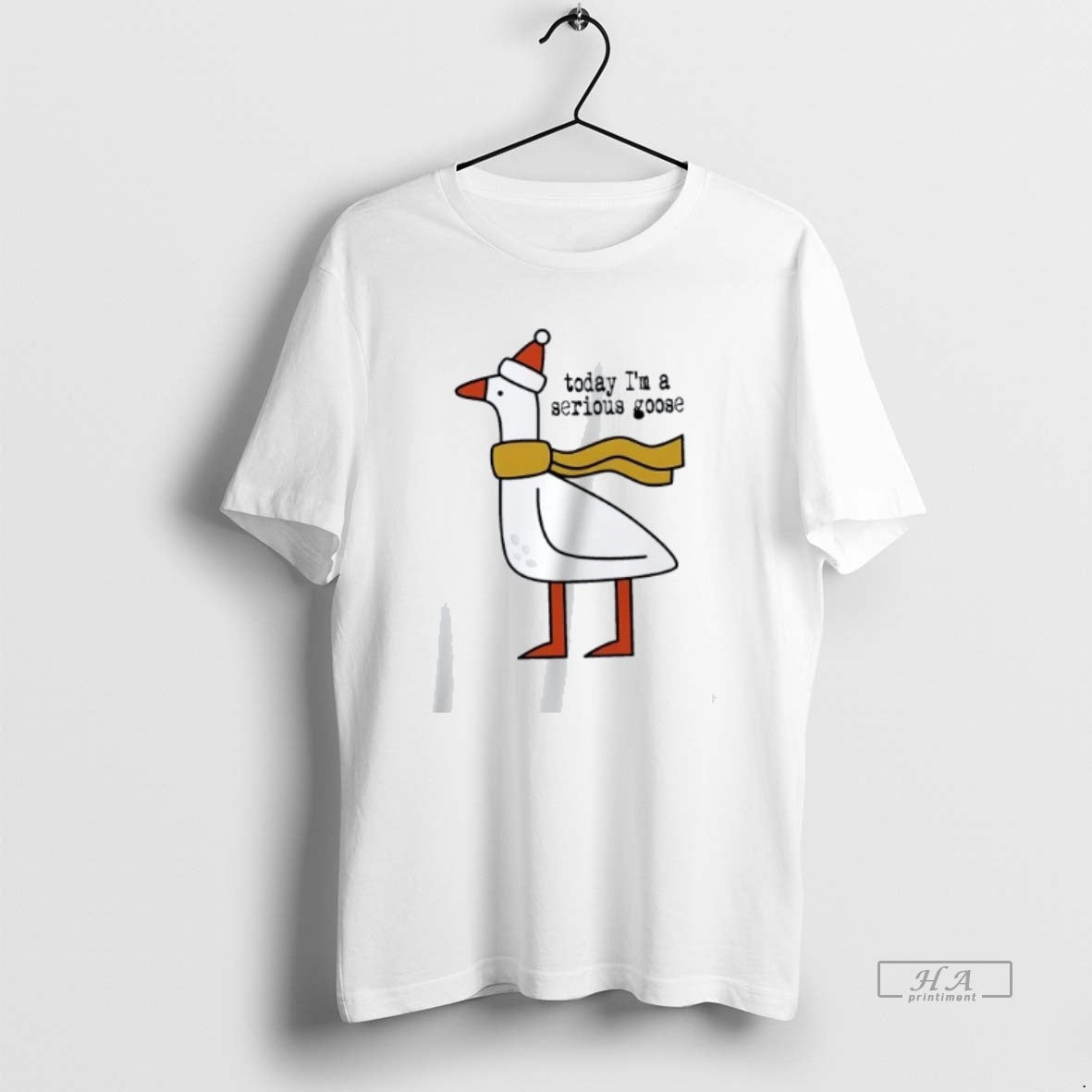 Official Trendy Christmas Today Im A Serious Goose - Adult & Kids T-Shirts, Sweatshirts & Hoodies apparel design preview 1
