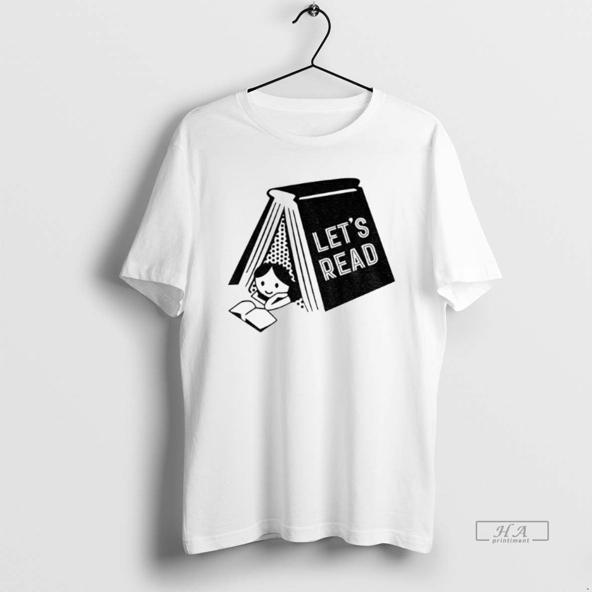 Official Trendy Derek Luh Wearing Lets Read 2025 - Adult & Kids T-Shirts, Sweatshirts & Hoodies apparel design preview 1