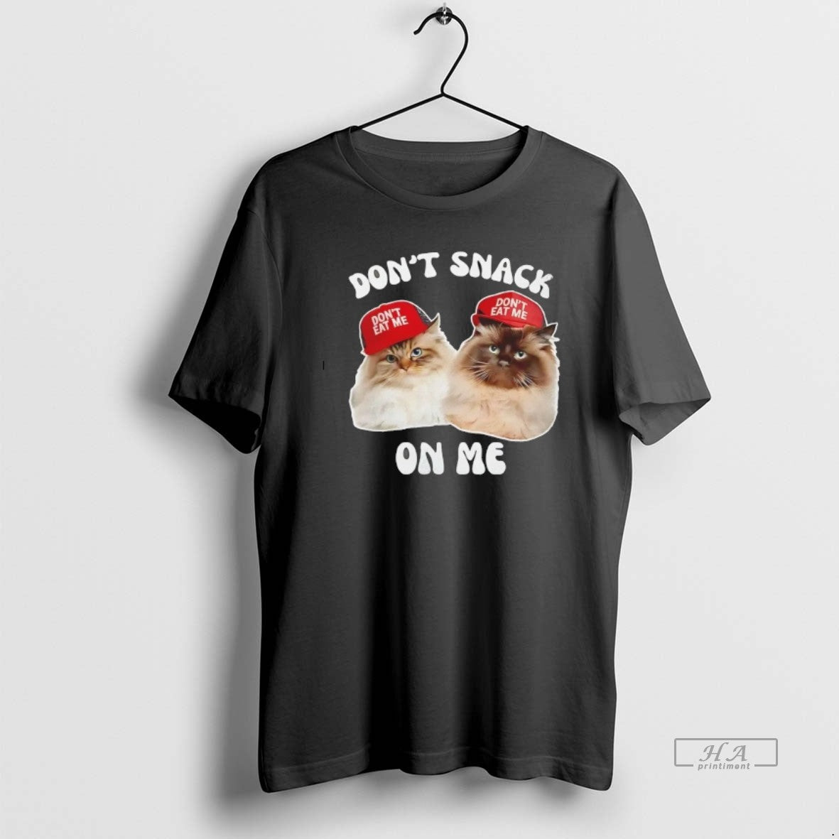 Official Trendy Dont Snack On Me Maga Cat - Adult & Kids T-Shirts, Sweatshirts & Hoodies apparel design preview 1